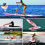 ELECWISH (Pink) 11FT Inflatable Paddle Board Complete Surfboard UK 10