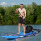 ELECWISH (Dark Blue) 11FT Inflatable Paddle Board Complete Surfboard UK 1