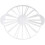 (As show, One size) Cake divider plastic double-sided round cake setter with 2 handles kitchen gadgets 1