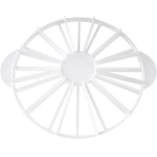 (As show, One size) Cake divider plastic double-sided round cake setter with 2 handles kitchen gadgets