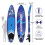 ELECWISH (Dark Blue) 11FT Inflatable Paddle Board Complete Surfboard UK 8
