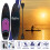 ELECWISH (Black) 11FT Inflatable Paddle Board Complete Surfboard UK 5