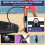 ELECWISH (Black) 11FT Inflatable Paddle Board Complete Surfboard UK 8