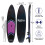 ELECWISH (Black) 11FT Inflatable Paddle Board Complete Surfboard UK 9