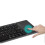 Slim Foldable Bluetooth Keyboard for Tablets, Quiet Typing Experience, Portable Wireless Keyboard with Long-lasting Materials, Durable Battery 2