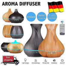 Smart WiFi Wireless Aromatherapy Diffuser, Essential Oil Diffuser with Alexa & Google Home Control And 7 Adjustable LED Colors