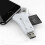(As show, One size) 4 in 1 External Card Reader USB Micro SD  TF Card Reader Adapter for iPhone / Android 3