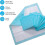 Quick Drying Absorbent Mat, Soft Waterproof Disposable Underpads for Maximum Absorption, Non-Slip Backing Super Absorbency Pads for Kitchen Bathroom 5