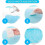 Quick Drying Absorbent Mat, Soft Waterproof Disposable Underpads for Maximum Absorption, Non-Slip Backing Super Absorbency Pads for Kitchen Bathroom 3