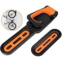Vertical Bike Storage Rack for Space Efficiency, Heavy Duty Wall Mount with Tire Protector