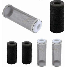 Aquarium Prefilter Sponge Set, High-Density Sponge for Biological Filtration, Life Saver for Fish And Easy To Install (6 Pieces)