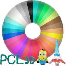 High-Quality 3D Printing Material, Precise Dimensional Accuracy & Smooth Extrusion, Non-Toxic & Safe for Kids, Multicolor Filament with 30 Vibrant