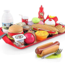 Cutting Play Food Toy, Storage Basket for Comprehensive Play Set, Boost Imagination Development & Interactive Learning in Boys & Girls Over 3 Years