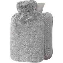 Portable Warmth, Travel-Friendly Non-Allergenic Fabric Hot Water Bottle with Wide Mouth Design, Ideal for Pain Relief And Adventure-Ready Relaxation