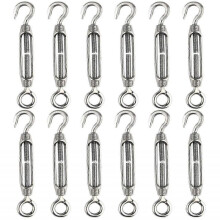 Cable Tightener 304 Stainless Steel, Corrosion Resistant Wire Rope Tension with Easy Install Detach Functionality, Durable Material Guaranteeing