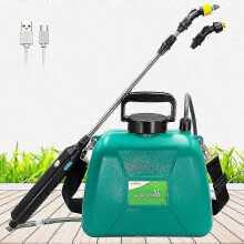 Rechargeable Handle Sprayer, Battery Operated with Mist Nozzles, Ergonomic Handle for Gardening, Watering Plants, Fertilizing, Herbicide Application