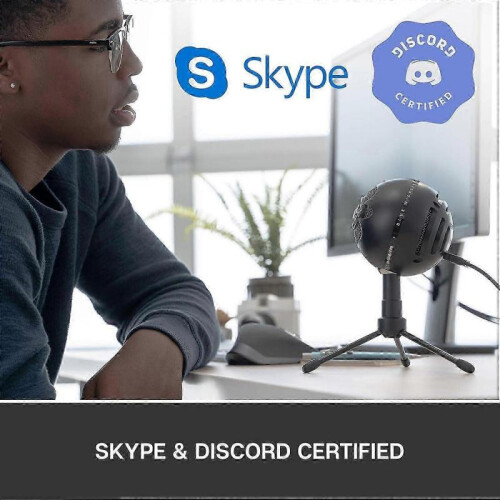 Switchable Pickup Patterns Microphone, Crystal Clear Audio, Advanced Pop Filter for Blue Snowball, Professional Grade Gaming for Streaming Office USB 2