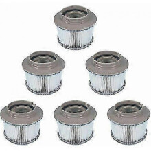 Efficient Pool Filtration System, MSpa Filter Cartridges Strainer for Bubble Hot Tub Spas, Specialized Design Enhances Water Clarity, High-Flow