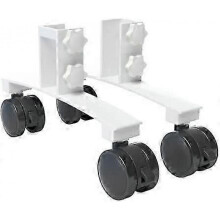 Folding Room Divider with Universal Support Feet, Screen Partition Base Offers Flexibility, Movable Wheel Ensures Easy Mobility, Robust Feet For