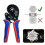 Labor-saving Ratchet Crimper, Self-adjustable for Versatile Crimping Range And Quick Release Trigger for Non-slip Grips 4