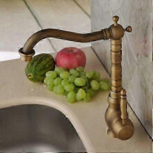 Elegant Kitchen Sink Faucet, Lead-Free Rust-Proof Design, Ensuring Hygiene And Durability, Solid Brass Body Offers Smooth Surface And Fine