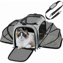 Journey with Your Best Friend: Soft-Sided Pet Carrier, Airline Approved, Expandable for Your Furry Companion's Comfort And Safety