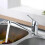 Sleek Design Kitchen Faucet, Diamond Seal Technology, Solid Brass Construction, Precise Water Flow And Temperature Control, Environmentally Friendly 1