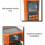 Multifunction Fiber Optic Tools, Portable Optical Power Meter with Intelligent Backlight Selection and Automatic Shutdown 5