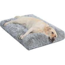 Egg Crate Foam Dog Bed, Orthopedic Support for Large Medium Small Dogs And Cats, Removable Washable Cover, Non-Slip Bottom, Waterproof Base With