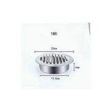 Durable Stainless Steel Air Vents, Round Cover with Built-in Mesh Screen, Easy to Install for Wall Air Outlet, Suitable for Exhaust Fans and Air