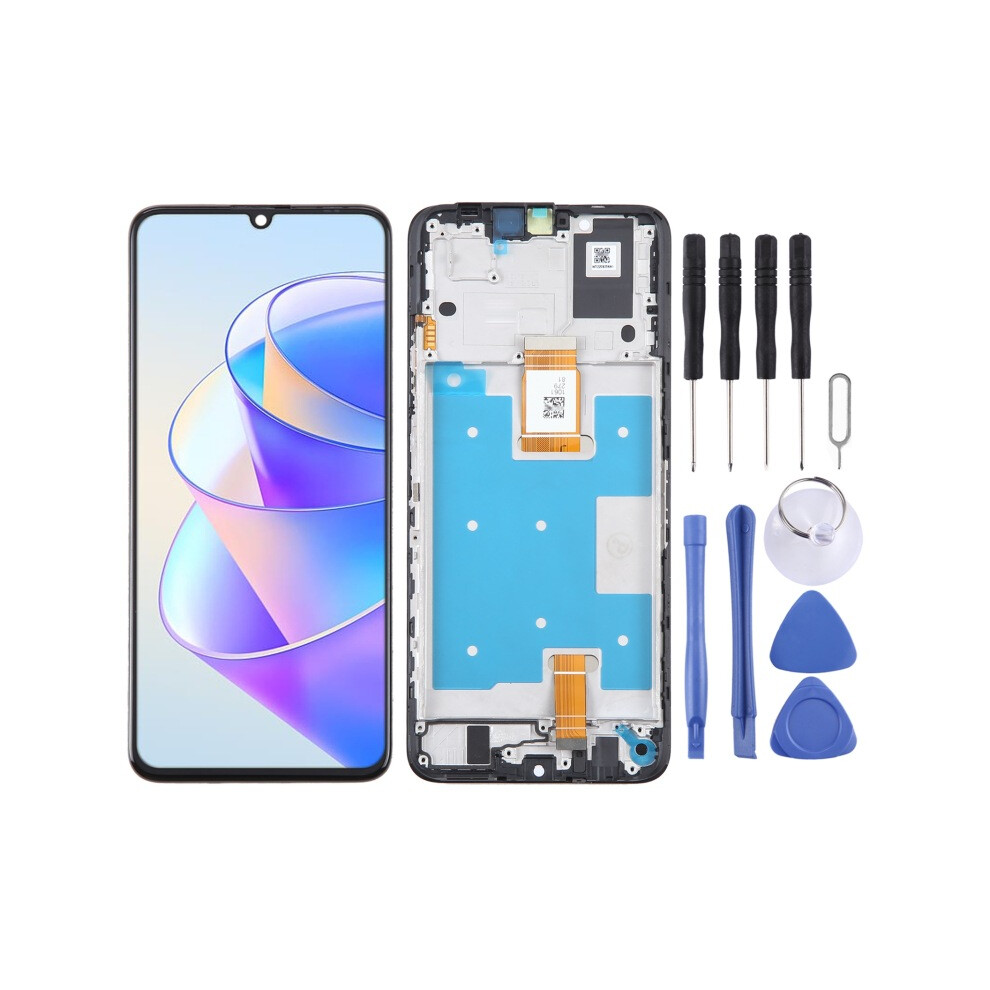 (Für Honor X7a) - Für Honor X7a Lcd-Bildschirmbaugruppe Mit Rahmen 7307955123079