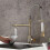 Chrome Pull Down Sprayer Kitchen Faucet, Solid Brass Construction Flexible Rotation, Easy to Operate for Seamless Cooking Experience, Healthy Quality 5