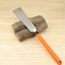 Revolutionize Your Woodworking: Flush Cut Saw, Flexible 25Cm SK5 Blade for Accurate Crosscutting, Double Edge Pull Saw with Ergonomic Grip, Perfect