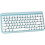 Portable Retro Typewriter Keyboard, Mirror Plane Wireless Connectivity, 84-Key Compact Design for Seamless Typing Experience, Auto Power-Saving Mode 3