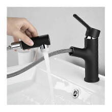 Bathroom Faucet with Three Spray Modes, Single Handle Design Offers Versatile Water Control, Premium Quality Tap Made From High Grade Brass with A