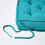 Homescapes (Teal) Cotton Dining Chair Booster Cushion 7