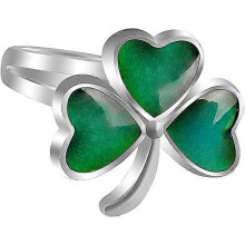 (As show, One size) Colorful Mood Ring Can Change The Color Rings Adjustable Size for Girls and Boys Kids