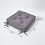 Homescapes (Grey) Cotton Dining Chair Booster Cushion 3