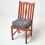 Homescapes (Grey) Cotton Dining Chair Booster Cushion 8