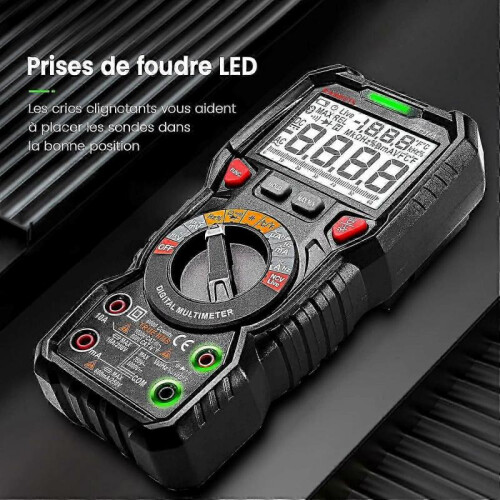 Compact & Portable Digital Multimeter, Your Go-to Solution for On-the-Go Electrical Measurements 2