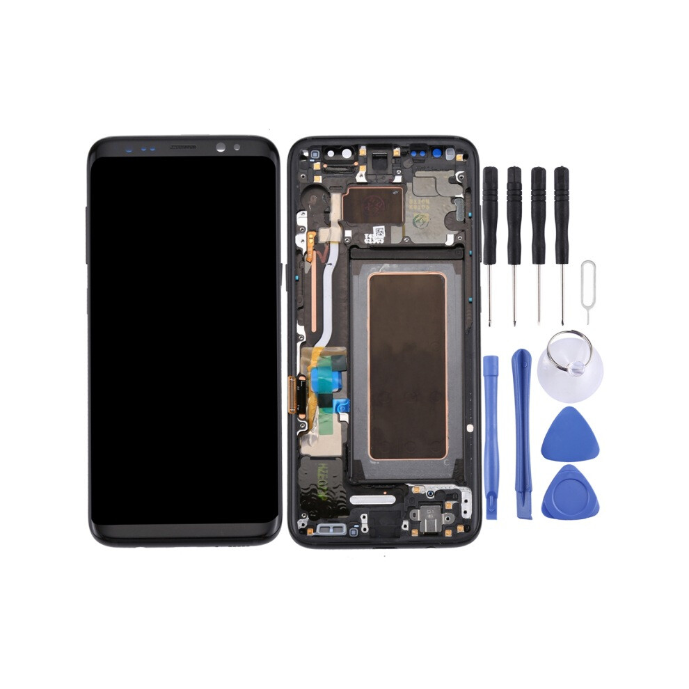 (Silber) -Für Samsung Für Galaxy S8 / G950 Lcd-Bildschirm Und Touchscreen-Montage 7307955124168
