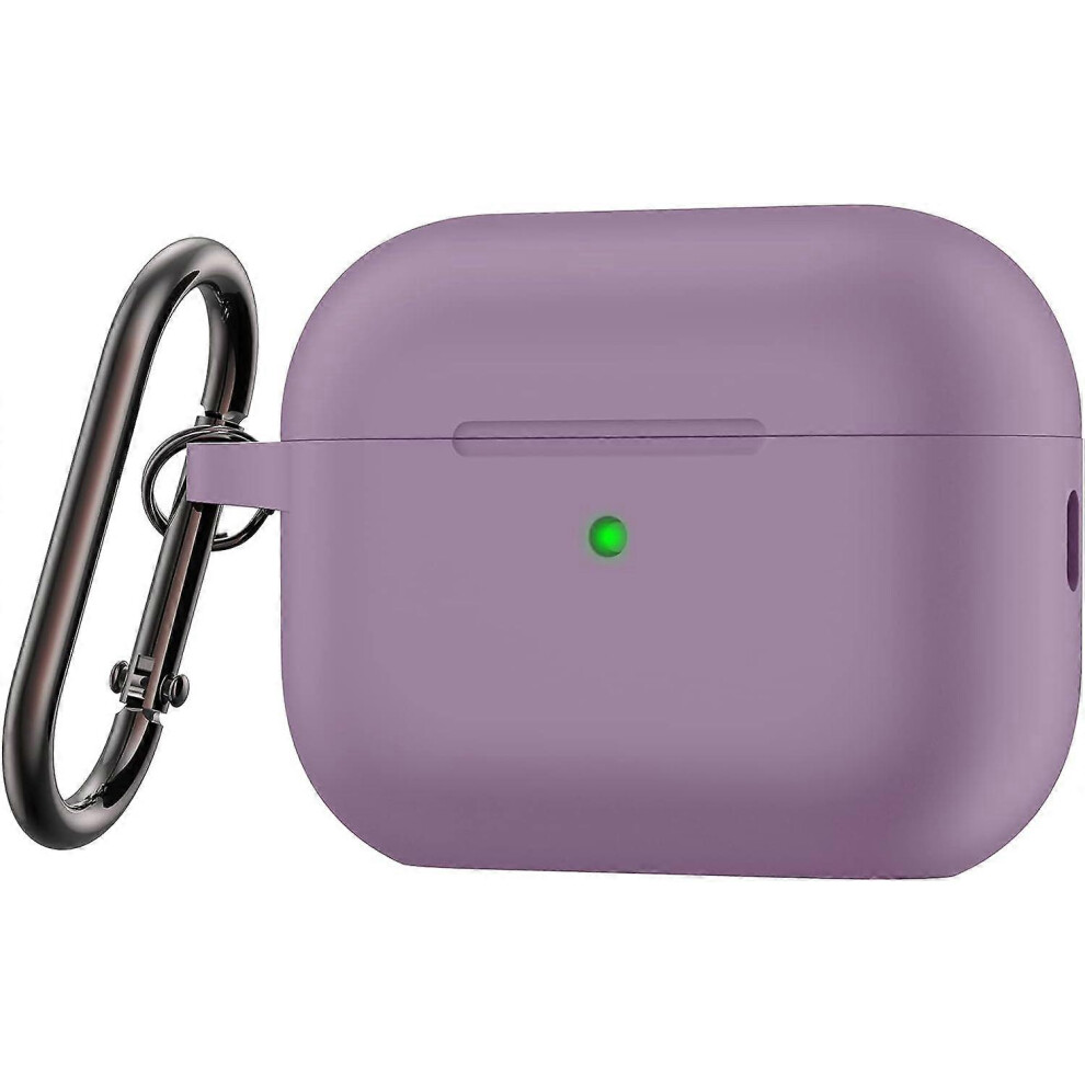 (As Show, One Size) Airpods Pro 2Nd Generation Case Cover 2022, Soft Silicone Skin Cover Shock-Absorbing Protective Case With Keychain For New Apple A Black 4631466818869