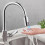 Effortless Kitchen Upgrade, 3 Function Spray Modes Faucet Replacement Ensures Versatile Cleaning 4