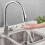 Effortless Kitchen Upgrade, 3 Function Spray Modes Faucet Replacement Ensures Versatile Cleaning 2