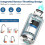 Effortless Kitchen Upgrade, 3 Function Spray Modes Faucet Replacement Ensures Versatile Cleaning 5