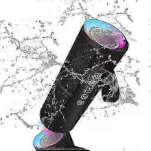 Rich Bass Portable Speaker for Your Music Journey, 24W Loud Stereo Audio, Hi-Fi Stereo Sound, Cool RGB Lights, Sound Quality Enhancement With