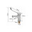 Single Hole Bathroom Faucet for Your ComfortZone, Elegant Chrome with Solid Brass Construction, Features Delay Function for Water Saving 3