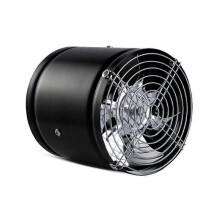 (Black, 7) Multifunctional Powerful Mute Exhaust Fan Ventilation Fan Aluminum Alloy Kitchen Exhaust Fan