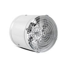 (White, 8) Multifunctional Powerful Mute Exhaust Fan Ventilation Fan Aluminum Alloy Kitchen Exhaust Fan