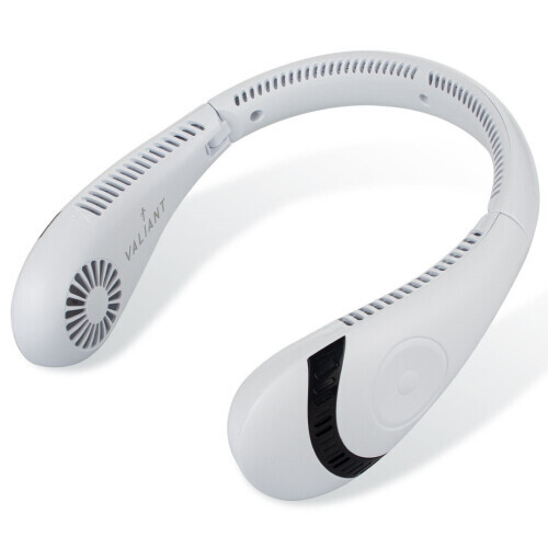 Wireless Neck Fan - 3-Speed Bladeless Rechargeable Folding Fan 2